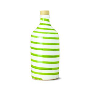 Frantoio-muraglia-Itaalia ekstra-neitsioliiviõli keraamilises “Green” pudelis “Muraglia MEDIUM FRUITY” 500 ml (keskmiselt puuviljane)-gardek